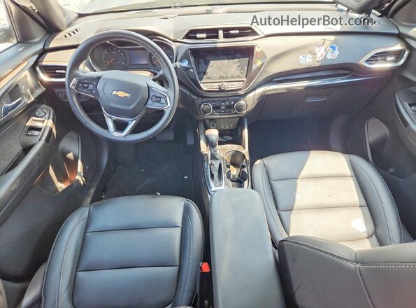 KL79MVSLXPB081343 2023 CHEVROLET TRAILBLAZER Black Widok deski rozdzielczej
