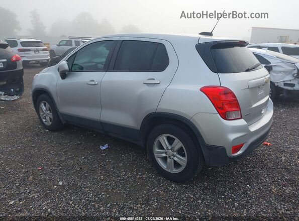 KL7CJKSB0MB339840 2021 CHEVROLET TRAX Silver Tył lewy