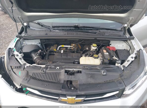 KL7CJKSB0MB339840 2021 CHEVROLET TRAX Silver Widok z tyłu