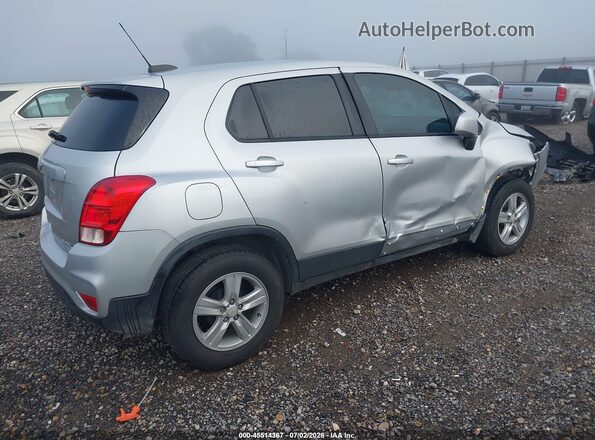 KL7CJKSB0MB339840 2021 CHEVROLET TRAX Silver Tył prawy