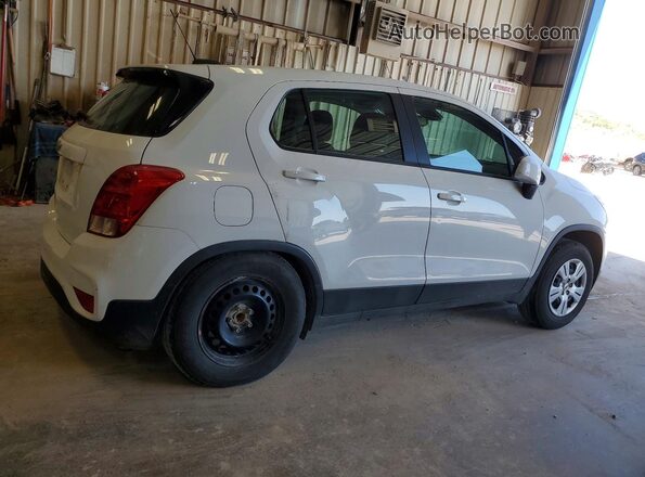 KL7CJKSB1JB579653 2018 CHEVROLET TRAX White Tył prawy