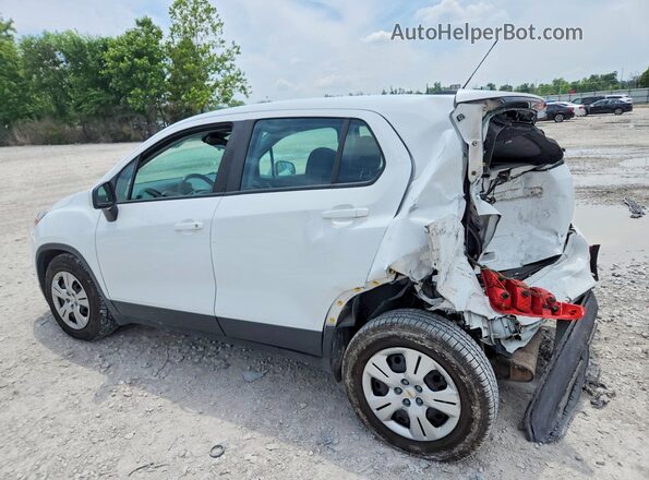 KL7CJKSB1JB721919 2018 CHEVROLET TRAX White უკანა მარცხენა