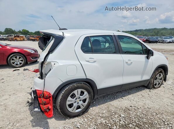 KL7CJKSB1JB721919 2018 CHEVROLET TRAX White უკანა მარჯვენა