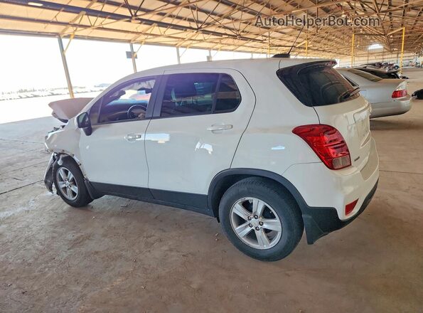 KL7CJKSB1LB057284 2020 CHEVROLET TRAX White Rear left