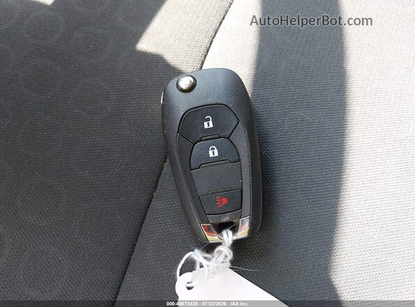 KL7CJKSB1LB077048 2020 CHEVROLET TRAX Black Вид панелі приладів