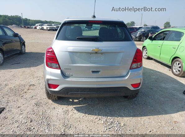 KL7CJKSB2HB213811 2017 CHEVROLET TRAX Silver 