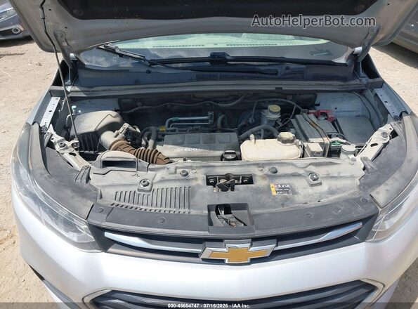 KL7CJKSB2JB612384 2018 CHEVROLET TRAX Silver Հետևի տեսք