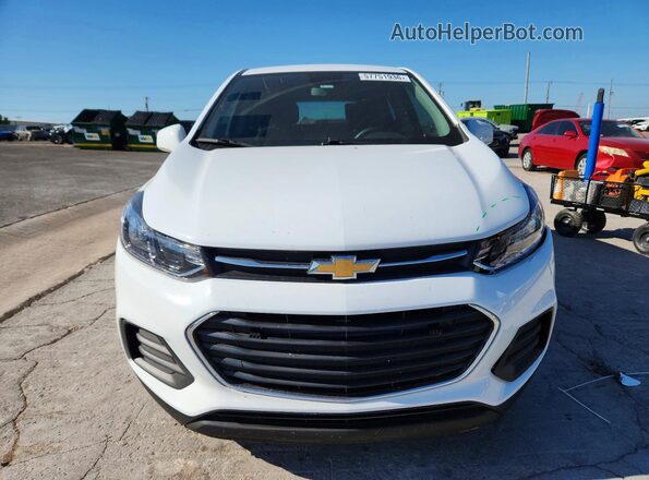 KL7CJKSB2JB721976 2018 CHEVROLET TRAX White წინა ხედი