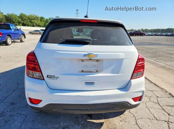 KL7CJKSB2JB721976 2018 CHEVROLET TRAX White უკანა ხედი