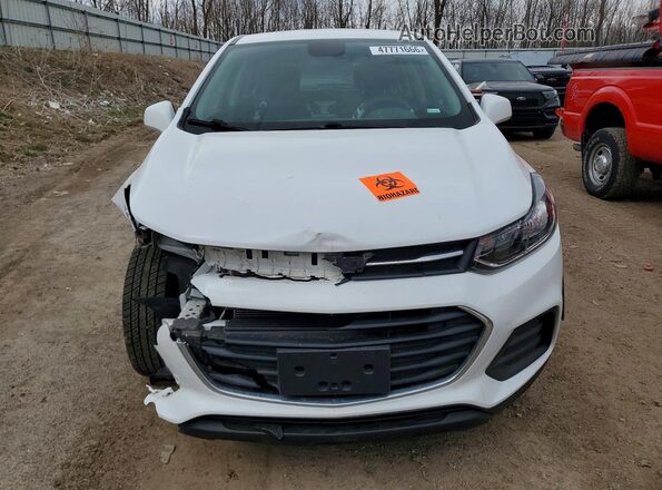 KL7CJKSB2LB062333 2020 CHEVROLET TRAX White Вид спереду