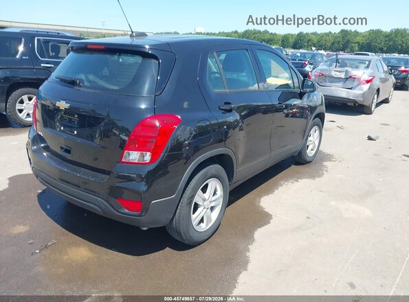 KL7CJKSB2LB064518 2020 CHEVROLET TRAX Black Задня права чверть
