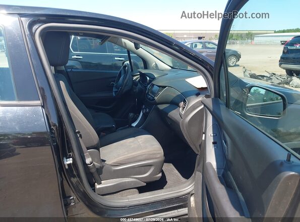 KL7CJKSB2LB064518 2020 CHEVROLET TRAX Black Вид салону спереду
