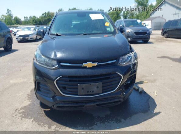 KL7CJKSB2LB064518 2020 CHEVROLET TRAX Black Вид щитка приладів