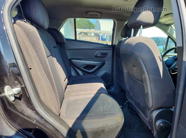 KL7CJKSB2LB087832 2020 CHEVROLET TRAX Black Vista de los asientos traseros