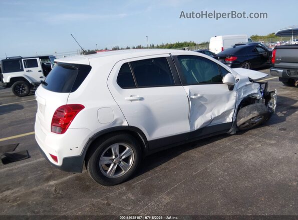 KL7CJKSB2MB303485 2021 CHEVROLET TRAX White Tył prawy