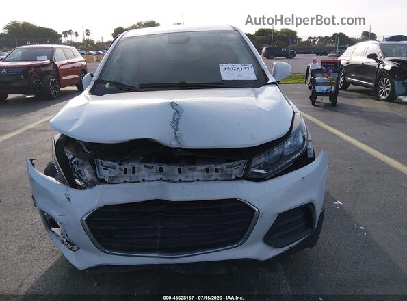 KL7CJKSB2MB303485 2021 CHEVROLET TRAX White Widok zestawu wskaźników