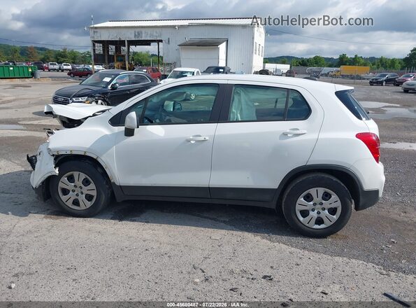 KL7CJKSB3JB703583 2018 CHEVROLET TRAX Белый Панорамный вид салона 360°