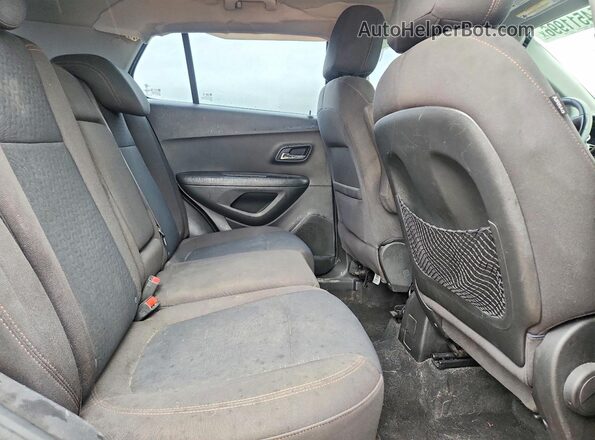 KL7CJKSB3LB042253 2020 CHEVROLET TRAX Black Vista de los asientos traseros