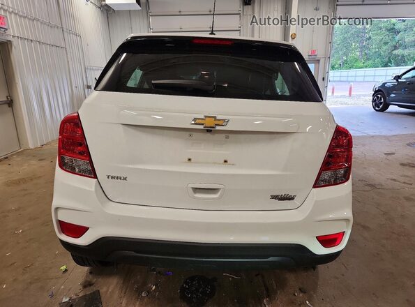 KL7CJKSB3LB051857 2020 CHEVROLET TRAX White უკანა ხედი