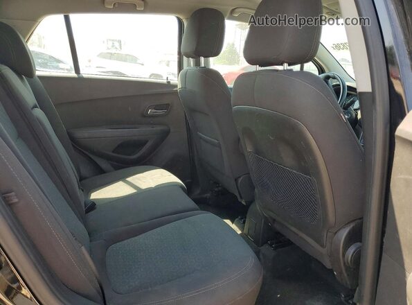 KL7CJKSB3LB315806 2020 CHEVROLET TRAX Black Vista de los asientos traseros