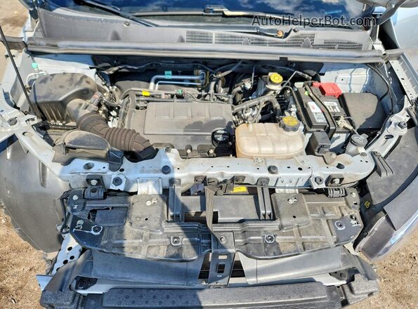 KL7CJKSB3LB323095 2020 CHEVROLET TRAX Silver Engine compartment view