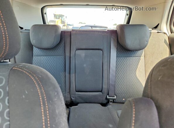 KL7CJKSB3LB323095 2020 CHEVROLET TRAX Silver Rear seats view