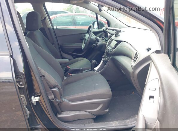 KL7CJKSB3LB337918 2020 CHEVROLET TRAX Черный Вид салона спереди