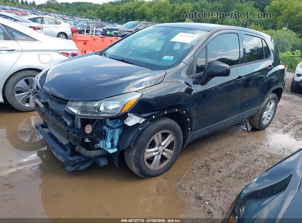 KL7CJKSB3LB337918 2020 CHEVROLET TRAX Черный Передняя левая четверть