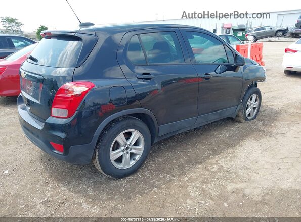 KL7CJKSB3LB337918 2020 CHEVROLET TRAX Черный Задняя правая четверть