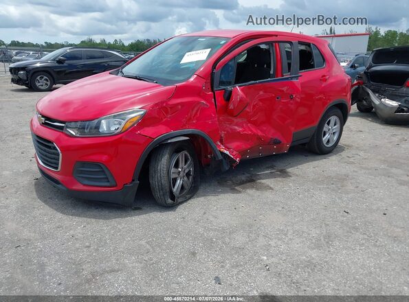 KL7CJKSB3LB342469 2020 CHEVROLET TRAX Red Przód lewy