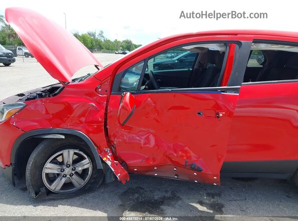 KL7CJKSB3LB342469 2020 CHEVROLET TRAX Red Widok z przodu