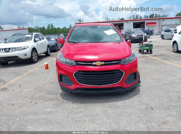 KL7CJKSB3LB342469 2020 CHEVROLET TRAX Red Widok zestawu wskaźników