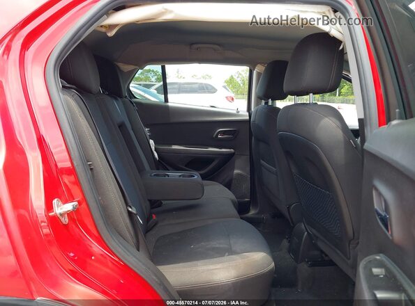 KL7CJKSB3LB342469 2020 CHEVROLET TRAX Red Widok naklejki z numerem VIN