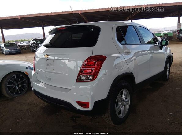 KL7CJKSB3MB305908 2021 CHEVROLET TRAX White უკანა მარჯვენა