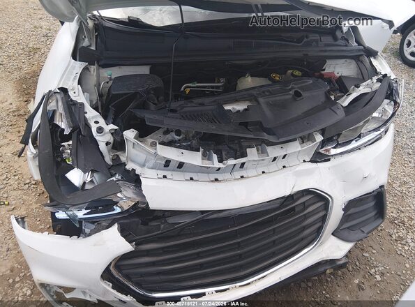 KL7CJKSB4HB239357 2017 CHEVROLET TRAX White უკანა ხედი
