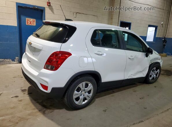 KL7CJKSB4JB722305 2018 CHEVROLET TRAX White Задня права чверть
