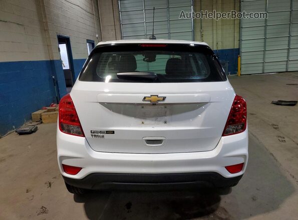 KL7CJKSB4JB722305 2018 CHEVROLET TRAX White Вид ззаду