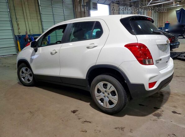 KL7CJKSB4JB722305 2018 CHEVROLET TRAX White Задня ліва чверть