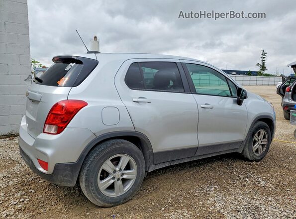 KL7CJKSB4LB323655 2020 CHEVROLET TRAX Серебряный Задняя правая четверть