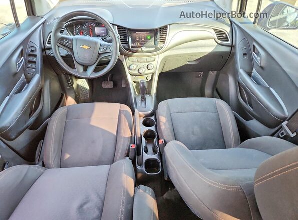 KL7CJKSB5LB034543 2020 CHEVROLET TRAX Black წინა პანელის ხედი