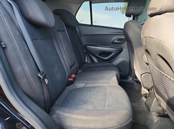 KL7CJKSB5LB034543 2020 CHEVROLET TRAX Black უკანა სალონის ხედი