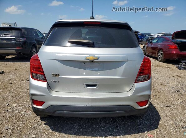 KL7CJKSB5LB036633 2020 CHEVROLET TRAX Silver Widok z tyłu
