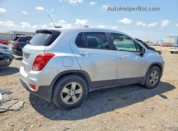 KL7CJKSB5LB036633 2020 CHEVROLET TRAX Silver Tył prawy
