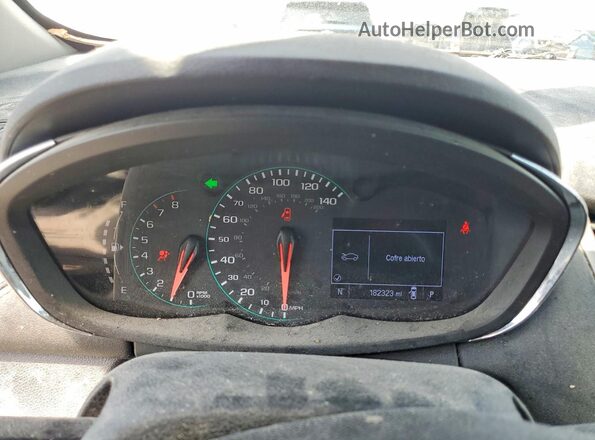 KL7CJKSB5LB036633 2020 CHEVROLET TRAX Silver Widok zestawu wskaźników