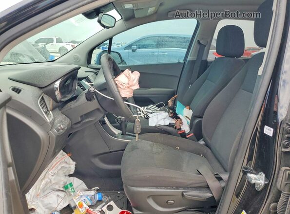 KL7CJKSB5LB082396 2020 CHEVROLET TRAX Черный Вид салона спереди