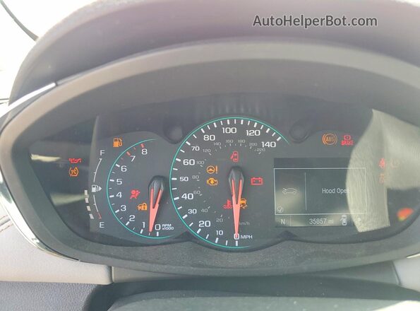 KL7CJKSB5LB343560 2020 CHEVROLET TRAX Red ხელსაწყოთა პანელის ხედი