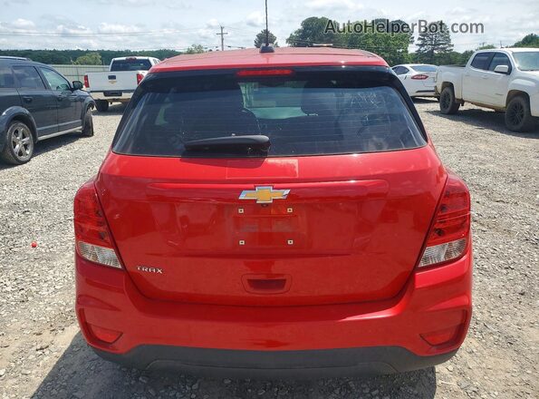 KL7CJKSB5LB343560 2020 CHEVROLET TRAX Red უკანა ხედი