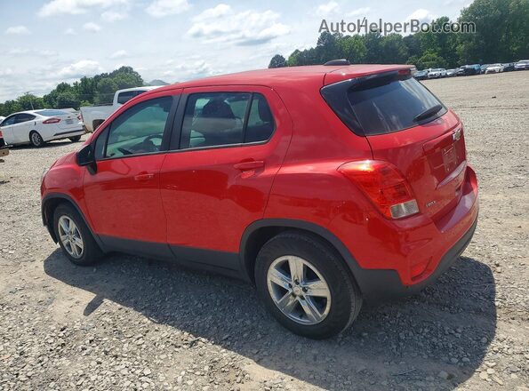 KL7CJKSB5LB343560 2020 CHEVROLET TRAX Red უკანა მარცხენა