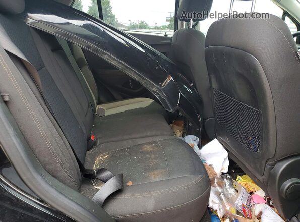 KL7CJKSB5MB318997 2021 CHEVROLET TRAX Черный Вид задней части салона