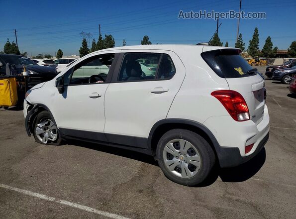 KL7CJKSB6JB608192 2018 CHEVROLET TRAX White უკანა მარცხენა